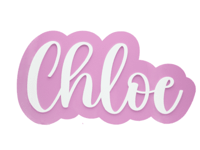 Personalised Name Sign – 2 Layers